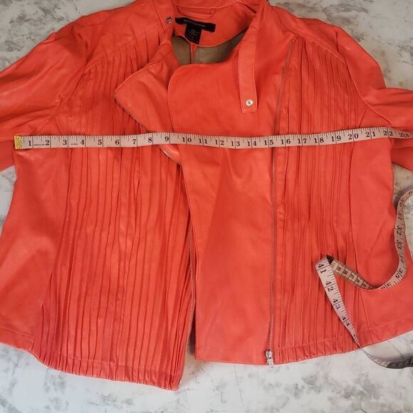 Orange Ashley Stewart Jacket Size 18 - Picture 10 of 14